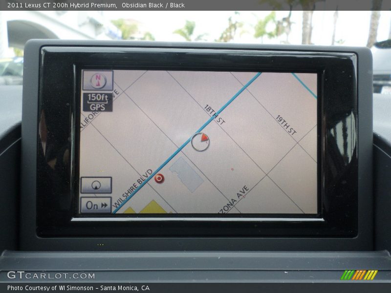 Obsidian Black / Black 2011 Lexus CT 200h Hybrid Premium