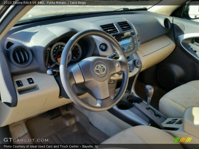 Pyrite Metallic / Sand Beige 2010 Toyota RAV4 V6 4WD