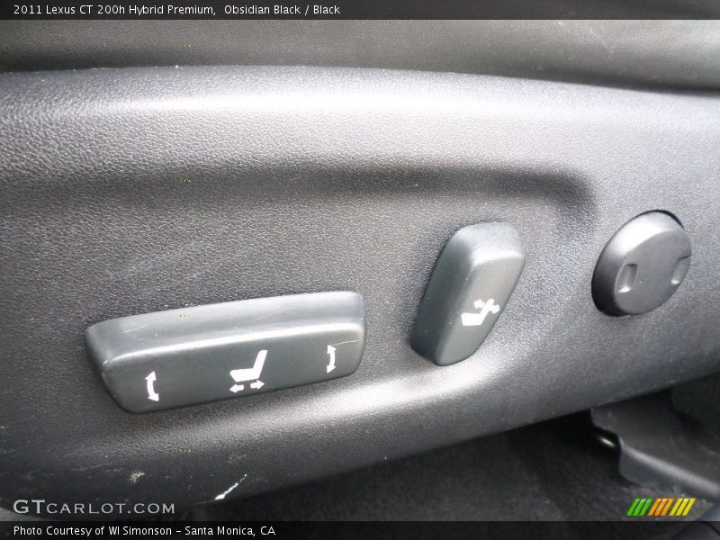 Obsidian Black / Black 2011 Lexus CT 200h Hybrid Premium