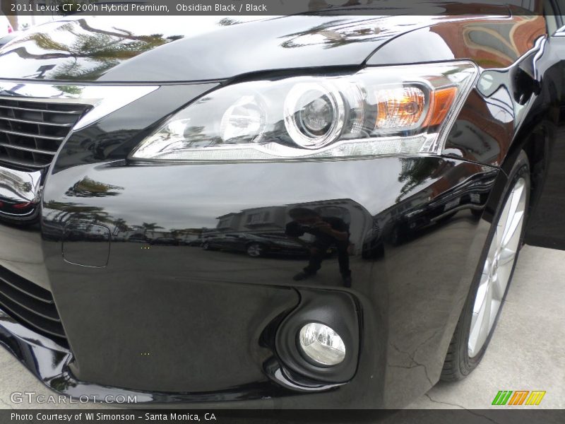 Obsidian Black / Black 2011 Lexus CT 200h Hybrid Premium