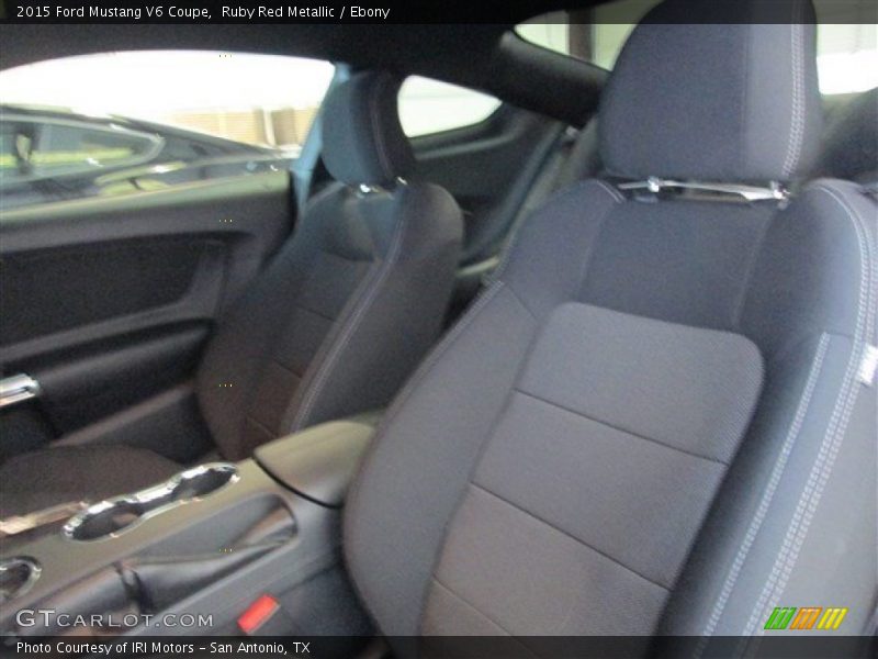 Ruby Red Metallic / Ebony 2015 Ford Mustang V6 Coupe