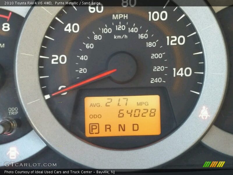 Pyrite Metallic / Sand Beige 2010 Toyota RAV4 V6 4WD