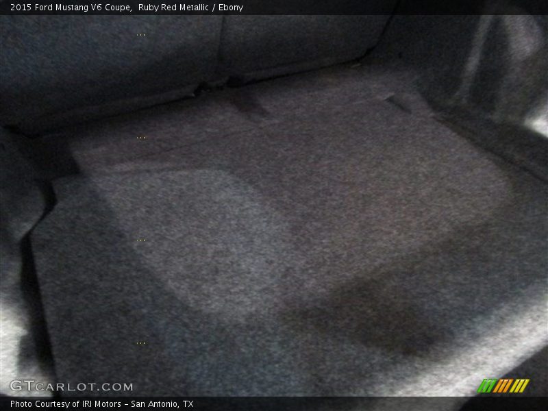 Ruby Red Metallic / Ebony 2015 Ford Mustang V6 Coupe