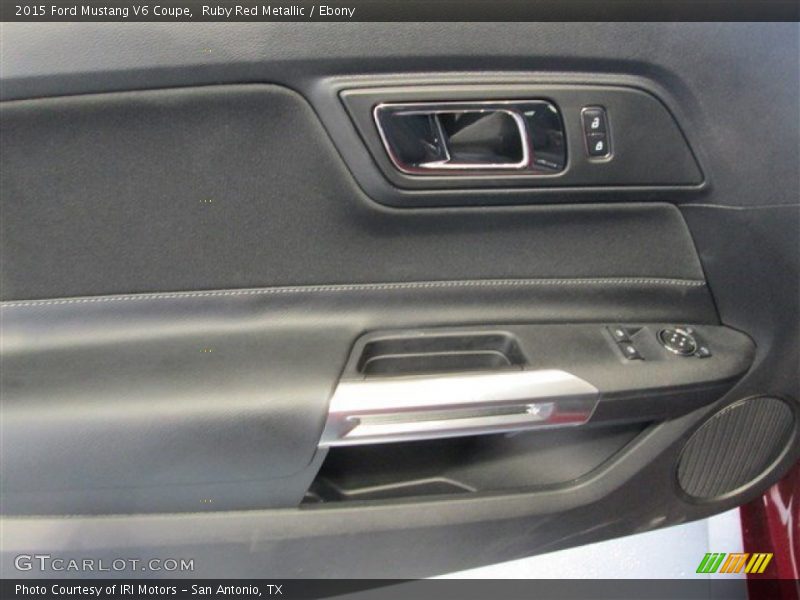 Ruby Red Metallic / Ebony 2015 Ford Mustang V6 Coupe