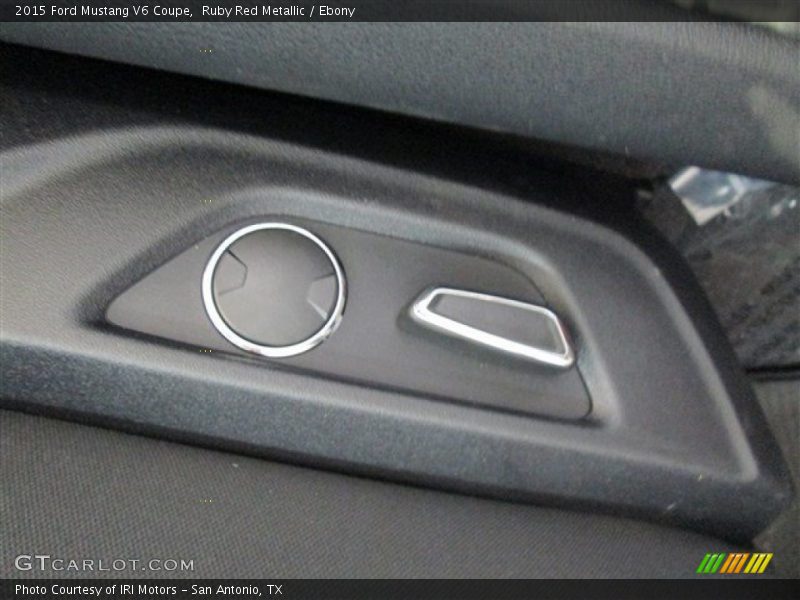 Ruby Red Metallic / Ebony 2015 Ford Mustang V6 Coupe