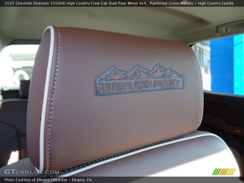  2015 Silverado 3500HD High Country Crew Cab Dual Rear Wheel 4x4 Logo