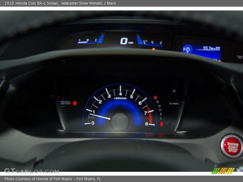  2015 Civic EX-L Sedan EX-L Sedan Gauges