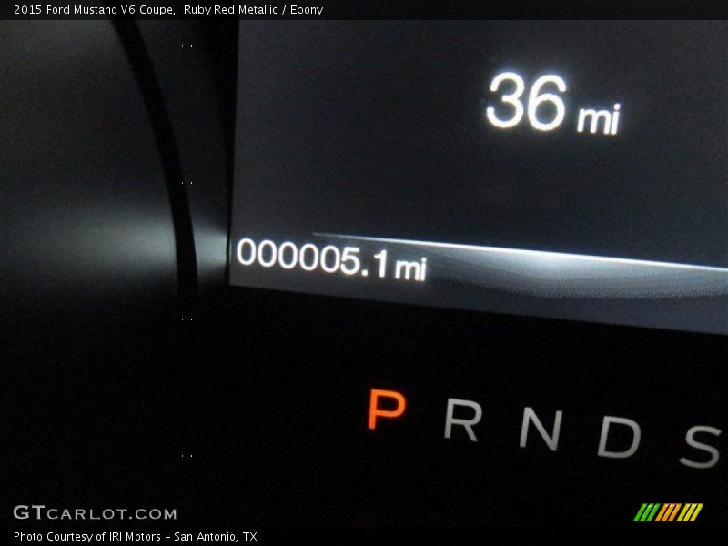 Ruby Red Metallic / Ebony 2015 Ford Mustang V6 Coupe