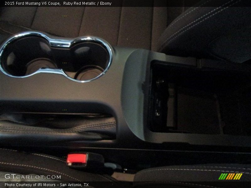 Ruby Red Metallic / Ebony 2015 Ford Mustang V6 Coupe