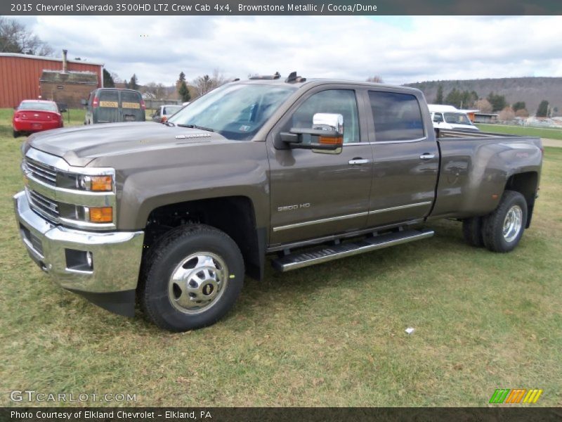  2015 Silverado 3500HD LTZ Crew Cab 4x4 Brownstone Metallic