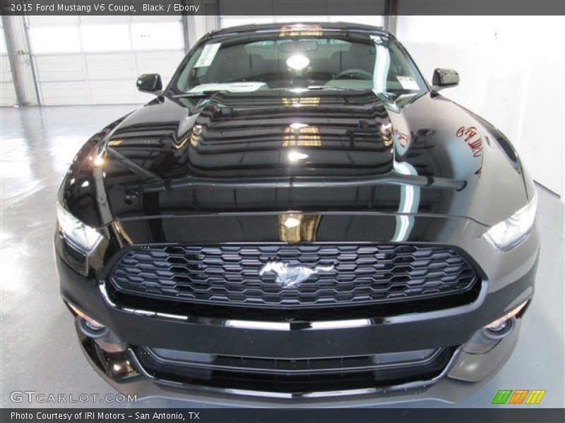 Black / Ebony 2015 Ford Mustang V6 Coupe