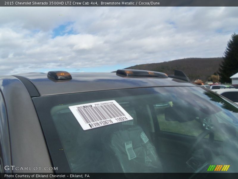 Brownstone Metallic / Cocoa/Dune 2015 Chevrolet Silverado 3500HD LTZ Crew Cab 4x4
