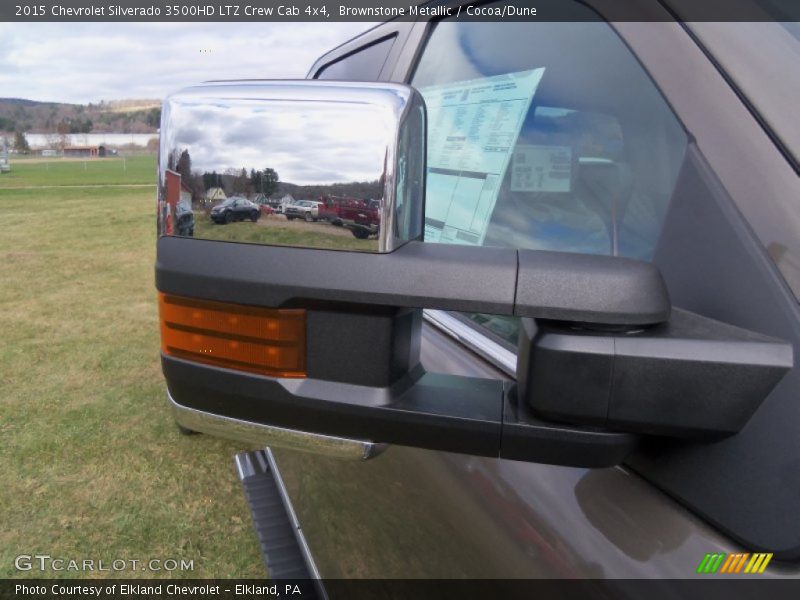 Brownstone Metallic / Cocoa/Dune 2015 Chevrolet Silverado 3500HD LTZ Crew Cab 4x4
