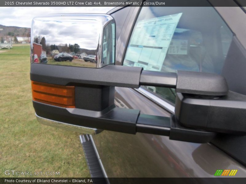 Brownstone Metallic / Cocoa/Dune 2015 Chevrolet Silverado 3500HD LTZ Crew Cab 4x4