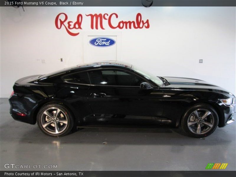 Black / Ebony 2015 Ford Mustang V6 Coupe