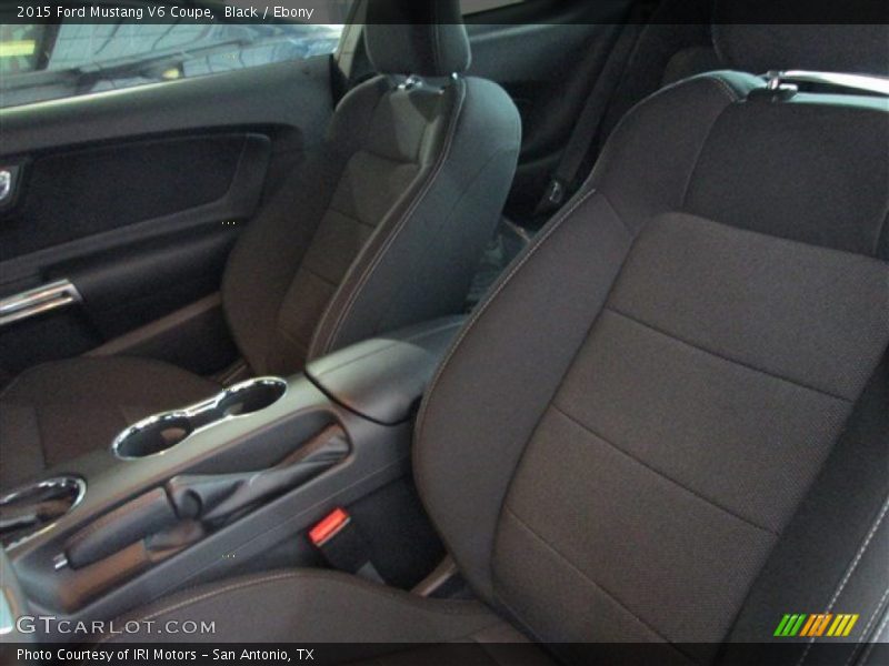 Black / Ebony 2015 Ford Mustang V6 Coupe