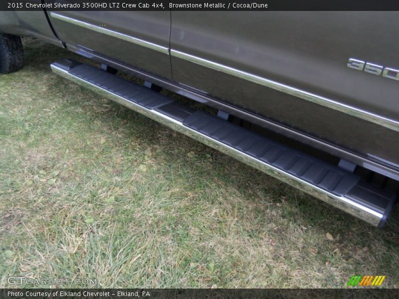 Brownstone Metallic / Cocoa/Dune 2015 Chevrolet Silverado 3500HD LTZ Crew Cab 4x4