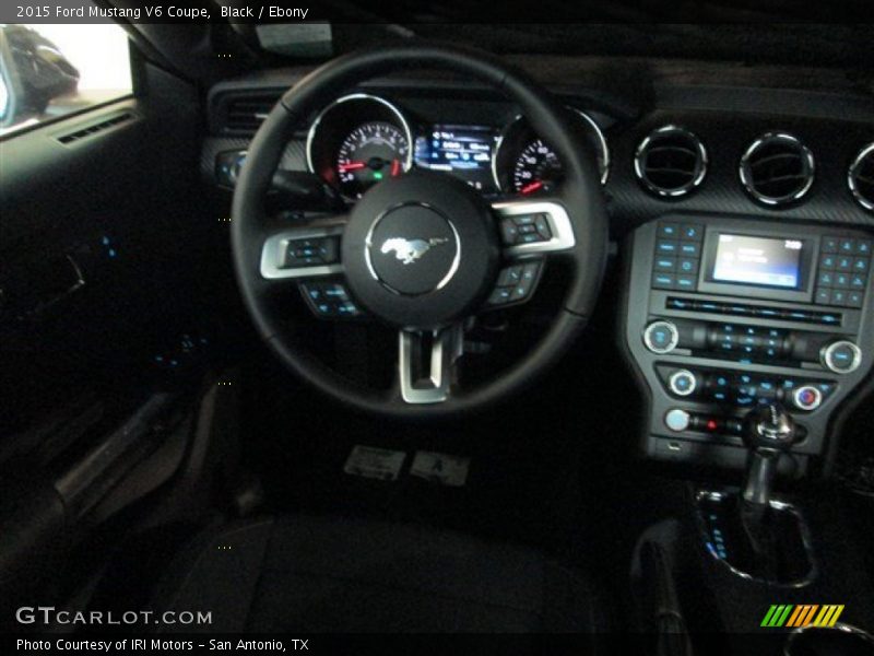 Black / Ebony 2015 Ford Mustang V6 Coupe