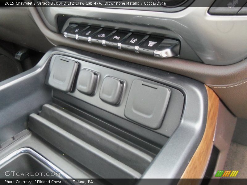 Brownstone Metallic / Cocoa/Dune 2015 Chevrolet Silverado 3500HD LTZ Crew Cab 4x4