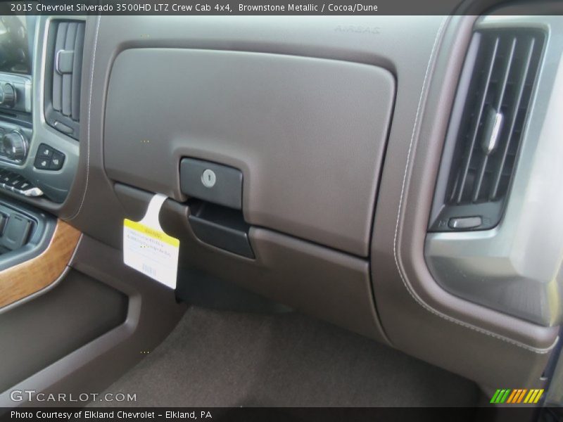 Brownstone Metallic / Cocoa/Dune 2015 Chevrolet Silverado 3500HD LTZ Crew Cab 4x4