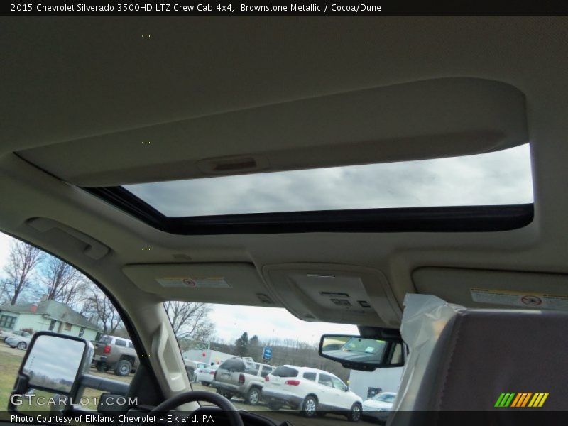 Brownstone Metallic / Cocoa/Dune 2015 Chevrolet Silverado 3500HD LTZ Crew Cab 4x4