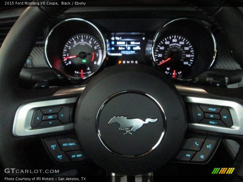Black / Ebony 2015 Ford Mustang V6 Coupe