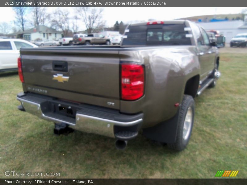 Brownstone Metallic / Cocoa/Dune 2015 Chevrolet Silverado 3500HD LTZ Crew Cab 4x4