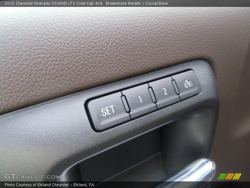 Brownstone Metallic / Cocoa/Dune 2015 Chevrolet Silverado 3500HD LTZ Crew Cab 4x4