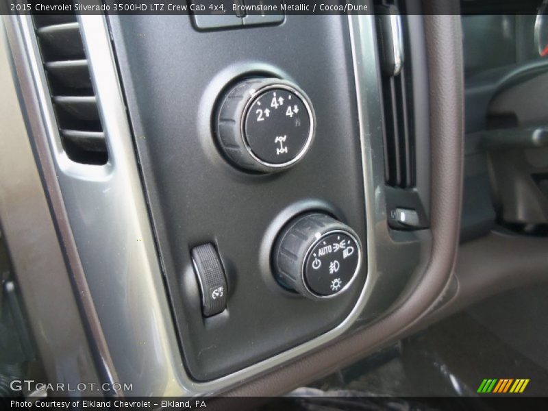 Brownstone Metallic / Cocoa/Dune 2015 Chevrolet Silverado 3500HD LTZ Crew Cab 4x4