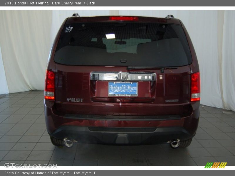 Dark Cherry Pearl / Black 2015 Honda Pilot Touring