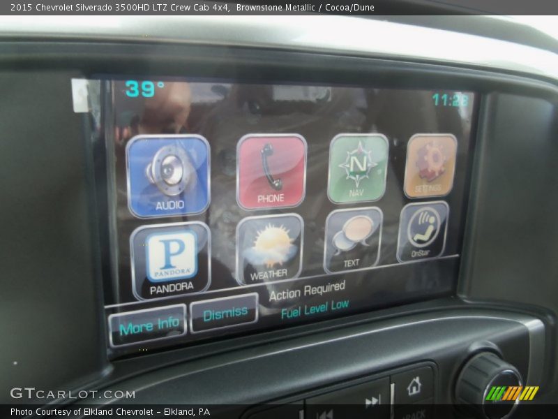 Brownstone Metallic / Cocoa/Dune 2015 Chevrolet Silverado 3500HD LTZ Crew Cab 4x4