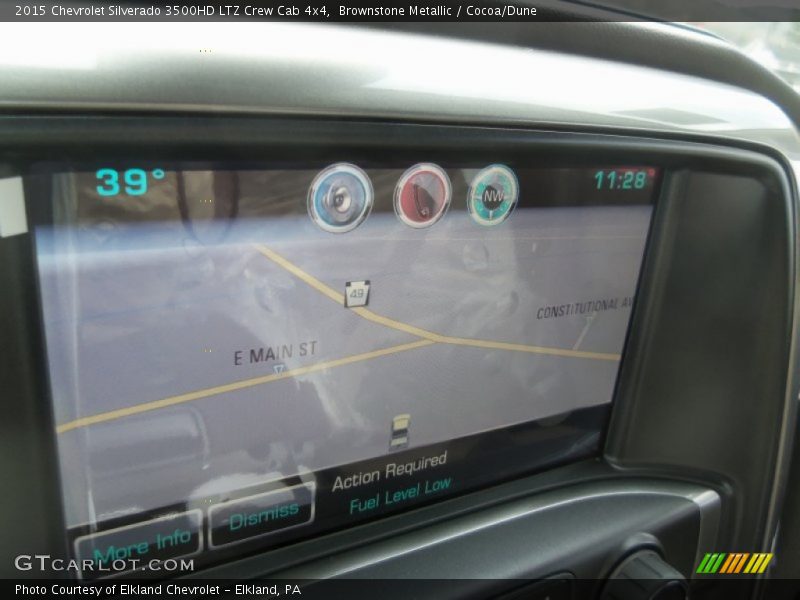 Brownstone Metallic / Cocoa/Dune 2015 Chevrolet Silverado 3500HD LTZ Crew Cab 4x4