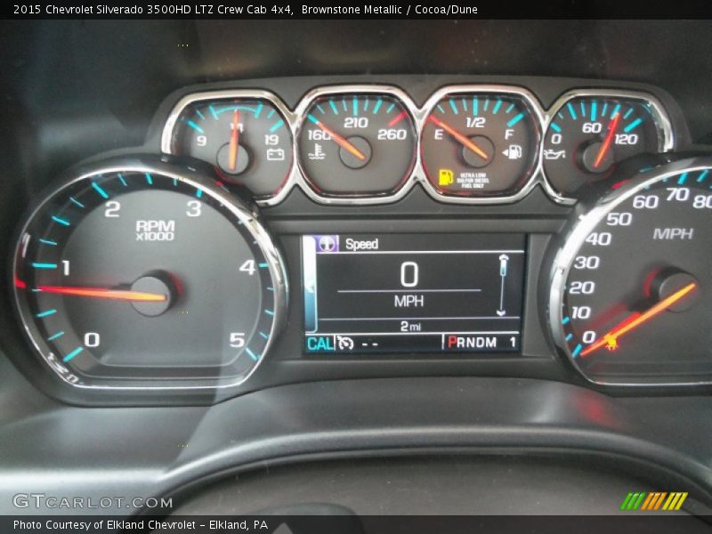 Brownstone Metallic / Cocoa/Dune 2015 Chevrolet Silverado 3500HD LTZ Crew Cab 4x4