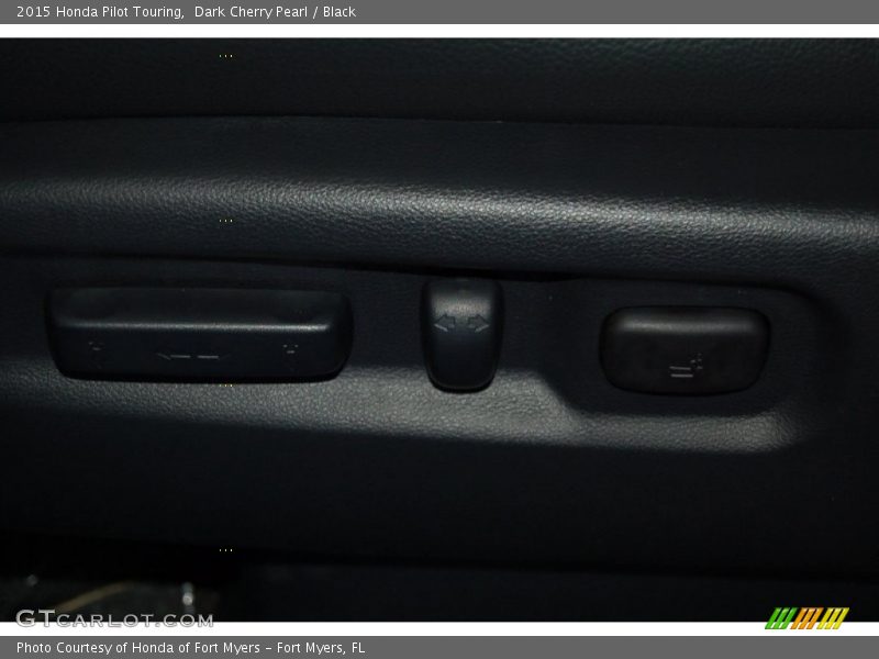 Dark Cherry Pearl / Black 2015 Honda Pilot Touring