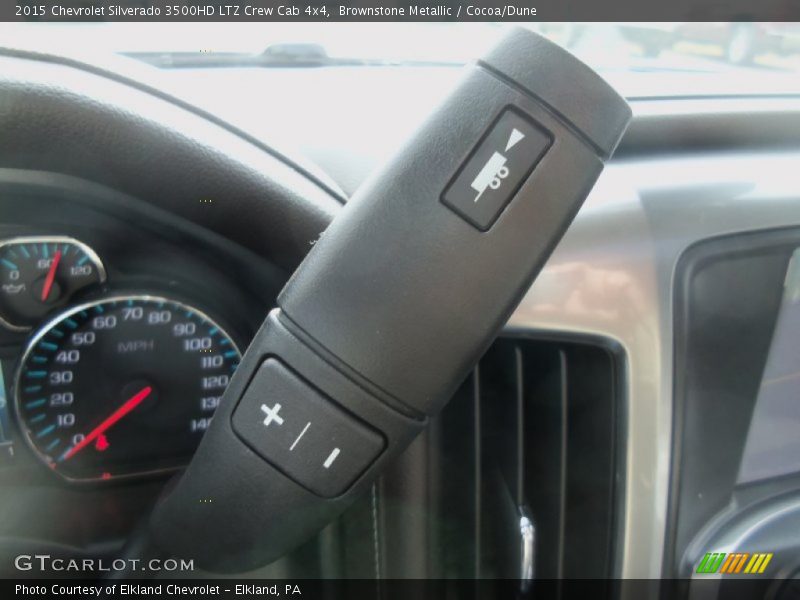 Brownstone Metallic / Cocoa/Dune 2015 Chevrolet Silverado 3500HD LTZ Crew Cab 4x4