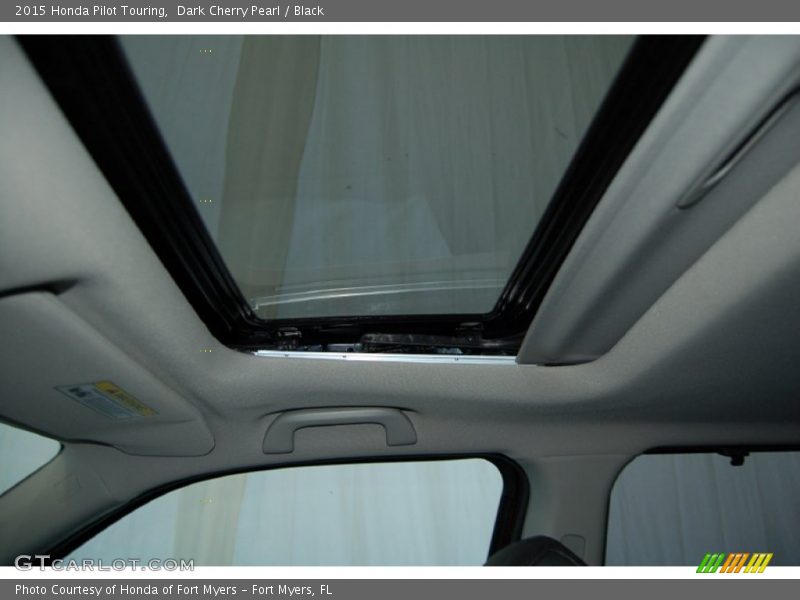 Dark Cherry Pearl / Black 2015 Honda Pilot Touring