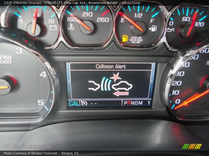 Brownstone Metallic / Cocoa/Dune 2015 Chevrolet Silverado 3500HD LTZ Crew Cab 4x4