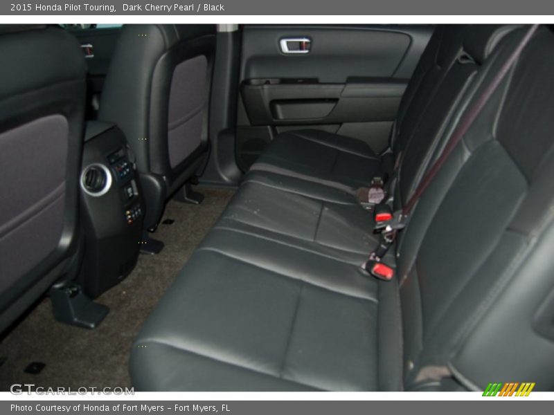 Dark Cherry Pearl / Black 2015 Honda Pilot Touring