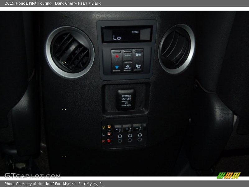 Dark Cherry Pearl / Black 2015 Honda Pilot Touring