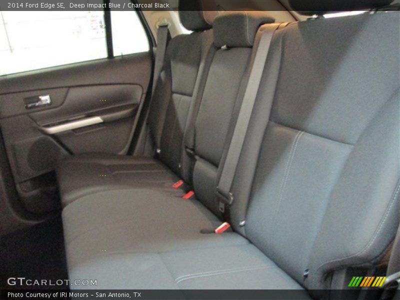 Deep Impact Blue / Charcoal Black 2014 Ford Edge SE