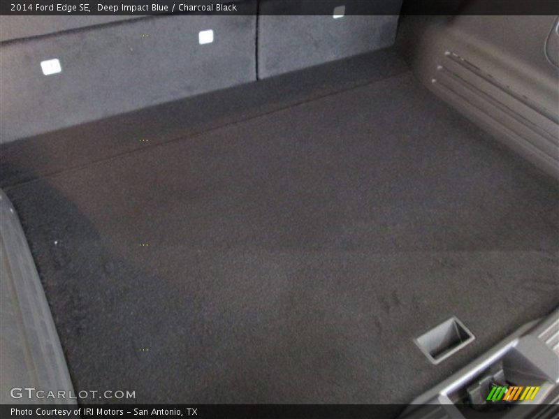 Deep Impact Blue / Charcoal Black 2014 Ford Edge SE