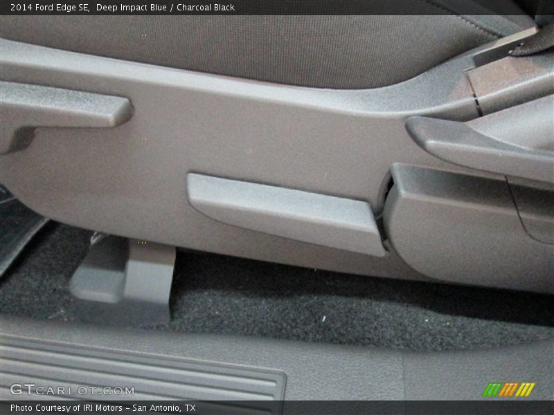 Deep Impact Blue / Charcoal Black 2014 Ford Edge SE