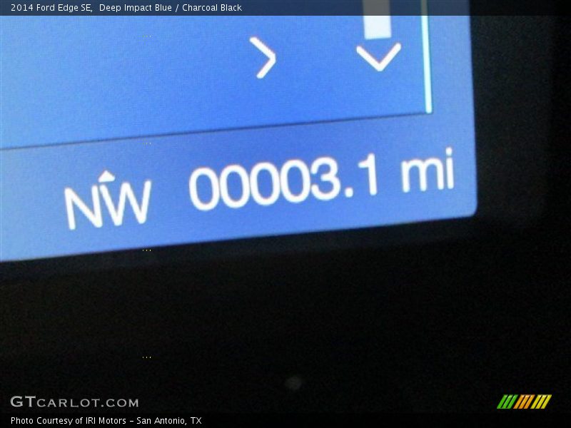 Deep Impact Blue / Charcoal Black 2014 Ford Edge SE