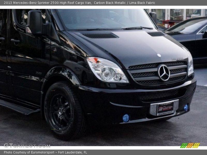 Carbon Black Metallic / Lima Black Fabric 2013 Mercedes-Benz Sprinter 2500 High Roof Cargo Van