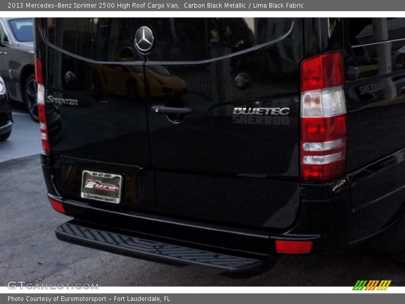 Carbon Black Metallic / Lima Black Fabric 2013 Mercedes-Benz Sprinter 2500 High Roof Cargo Van