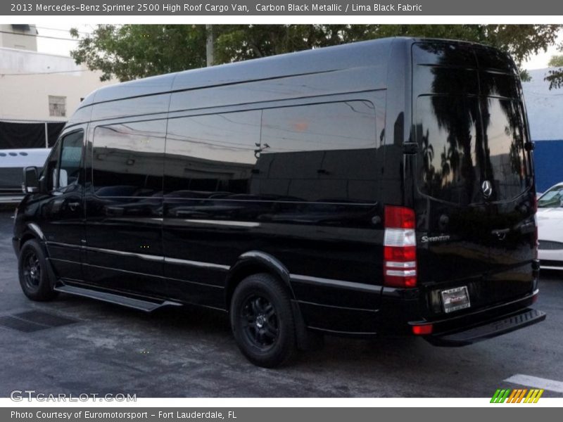 Carbon Black Metallic / Lima Black Fabric 2013 Mercedes-Benz Sprinter 2500 High Roof Cargo Van