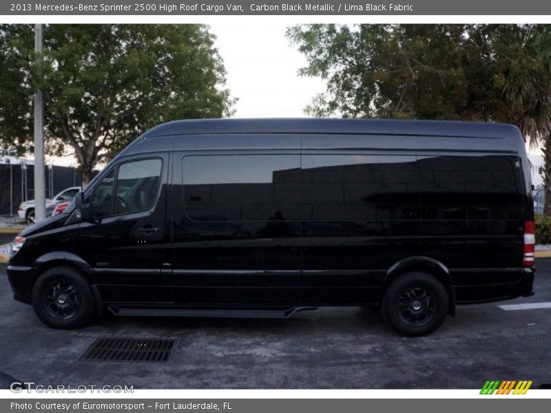 Carbon Black Metallic / Lima Black Fabric 2013 Mercedes-Benz Sprinter 2500 High Roof Cargo Van