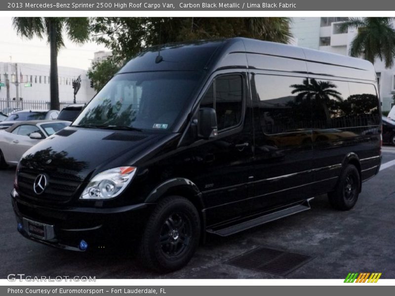 Carbon Black Metallic / Lima Black Fabric 2013 Mercedes-Benz Sprinter 2500 High Roof Cargo Van