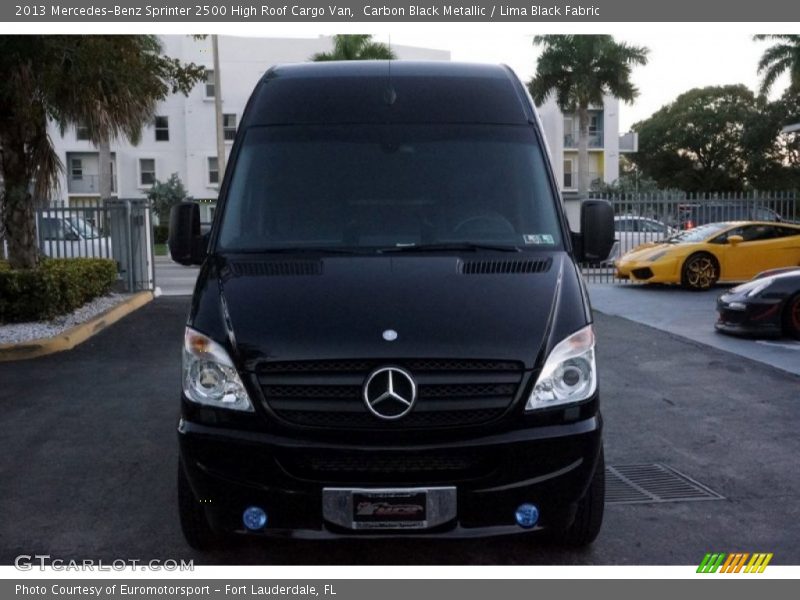 Carbon Black Metallic / Lima Black Fabric 2013 Mercedes-Benz Sprinter 2500 High Roof Cargo Van