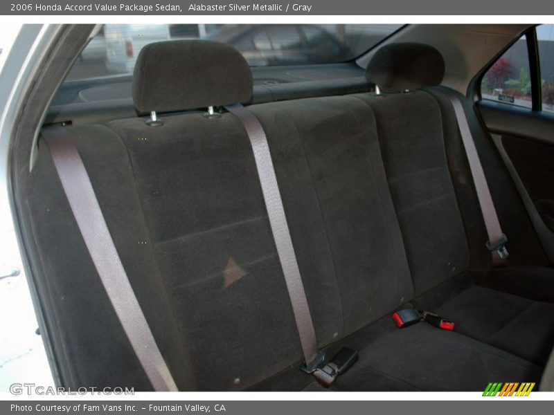 Alabaster Silver Metallic / Gray 2006 Honda Accord Value Package Sedan